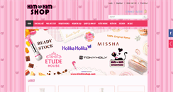 Desktop Screenshot of kimkimshop.com